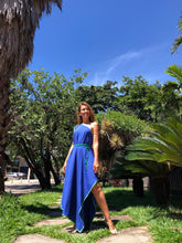 Carregar imagem no visualizador da galeria, Kaftan Ravi Azul e Verde