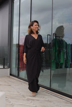 Carregar imagem no visualizador da galeria, Kaftan Nó Preto