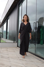 Carregar imagem no visualizador da galeria, Kaftan Nó Preto