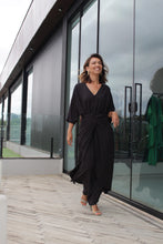 Carregar imagem no visualizador da galeria, Kaftan Nó Preto