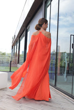 Carregar imagem no visualizador da galeria, Vestido Olga Laranja