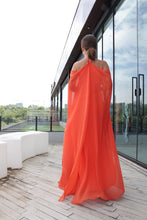 Carregar imagem no visualizador da galeria, Vestido Olga Laranja