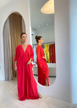 Carregar imagem no visualizador da galeria, Kaftan Helô Vermelho