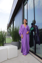 Carregar imagem no visualizador da galeria, Kaftan Bufante Lavanda Escuro
