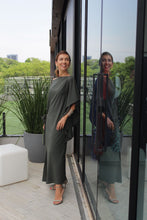 Carregar imagem no visualizador da galeria, Vestido Pérola Verde Escuro