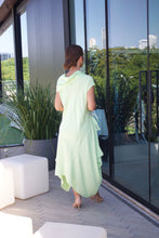 Carregar imagem no visualizador da galeria, Vestido Iara com Gola Lima