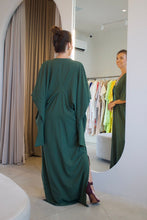 Carregar imagem no visualizador da galeria, Vestido Ana Cláudia Verde Musgo