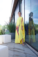Cargar imagen en el visor de la galería, Vestido Leveza Estrelícia Amarelo