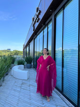Carregar imagem no visualizador da galeria, Kaftan Verônica Cereja