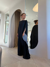 Cargar imagen en el visor de la galería, Kaftan Simplice Dois Tons Preto e Cinza