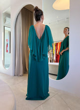 Cargar imagen en el visor de la galería, Vestido Rita Verde Esmeralda