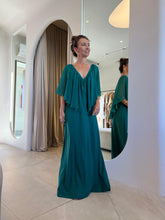 Cargar imagen en el visor de la galería, Vestido Rita Verde Esmeralda