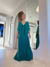 Cargar imagen en el visor de la galería, Vestido Rita Verde Esmeralda