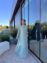 Carregar imagem no visualizador da galeria, Kaftan Simplice Dois Tons Poá