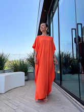 Cargar imagen en el visor de la galería, Kaftan Dulce Laranja Neon