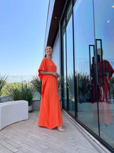 Cargar imagen en el visor de la galería, Kaftan Dulce Laranja Neon