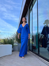 Cargar imagen en el visor de la galería, Vestido Aline Azul Royal