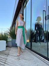 Cargar imagen en el visor de la galería, Vestido Ravi Nude e Verde