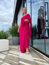 Cargar imagen en el visor de la galería, Vestido Carmen Cereja + Flor