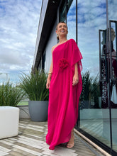 Cargar imagen en el visor de la galería, Vestido Carmen Cereja + Flor