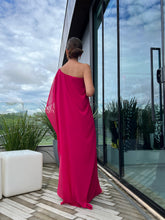 Cargar imagen en el visor de la galería, Vestido Carmen Cereja + Flor