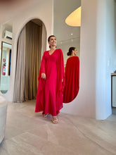 Carregar imagem no visualizador da galeria, Kaftan Verônica Vermelho