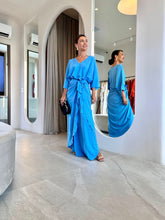 Cargar imagen en el visor de la galería, Kaftan Nó Azul Céu