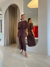 Carregar imagem no visualizador da galeria, Saia Ligia Chocolate