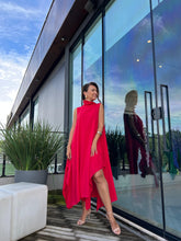 Cargar imagen en el visor de la galería, Vestido Leila Vermelho