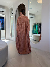 Cargar imagen en el visor de la galería, Kaftan Simplice Flores 3D