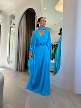 Cargar imagen en el visor de la galería, Kaftan Lucia Azul Serenity