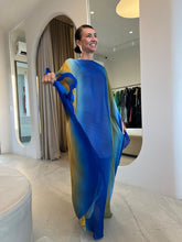 Cargar imagen en el visor de la galería, Kaftan Simplice Degradê Azul
