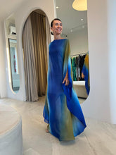 Cargar imagen en el visor de la galería, Kaftan Simplice Degradê Azul