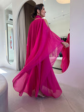 Cargar imagen en el visor de la galería, Kaftan Lucia Decote V Pink