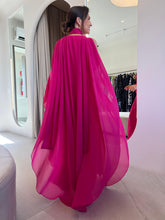 Cargar imagen en el visor de la galería, Kaftan Lucia Decote V Pink