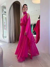 Cargar imagen en el visor de la galería, Kaftan Lucia Decote V Pink