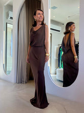 Cargar imagen en el visor de la galería, Vestido Ava Marrom