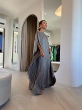 Cargar imagen en el visor de la galería, Kaftan Simplice Poá Prata