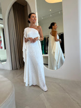 Carregar imagem no visualizador da galeria, Vestido Luana Branco Trabalhado