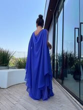 Cargar imagen en el visor de la galería, Kaftan Bárbara Lavanda Escuro