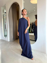 Carregar imagem no visualizador da galeria, Vestido Lola Dupla Face Marinho e Verde