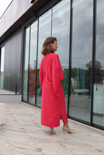 Carregar imagem no visualizador da galeria, Kaftan Helô Midi Vermelho