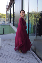 Carregar imagem no visualizador da galeria, Kaftan Verônica Marsala
