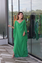 Carregar imagem no visualizador da galeria, Kaftan Bárbara Verde