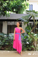 Carregar imagem no visualizador da galeria, Kaftan Ravi Pink e Lavanda Escuro