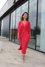 Carregar imagem no visualizador da galeria, Kaftan Helô Midi Vermelho
