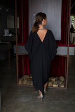 Carregar imagem no visualizador da galeria, Kaftan Bufante Lara Midi Preto