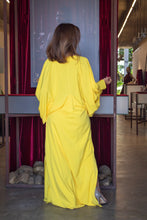 Carregar imagem no visualizador da galeria, Kaftan Bufante Amarelo