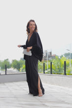 Carregar imagem no visualizador da galeria, Kaftan Helô com Penas