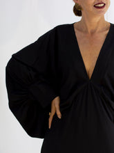 Carregar imagem no visualizador da galeria, Kaftan Bufante Preto